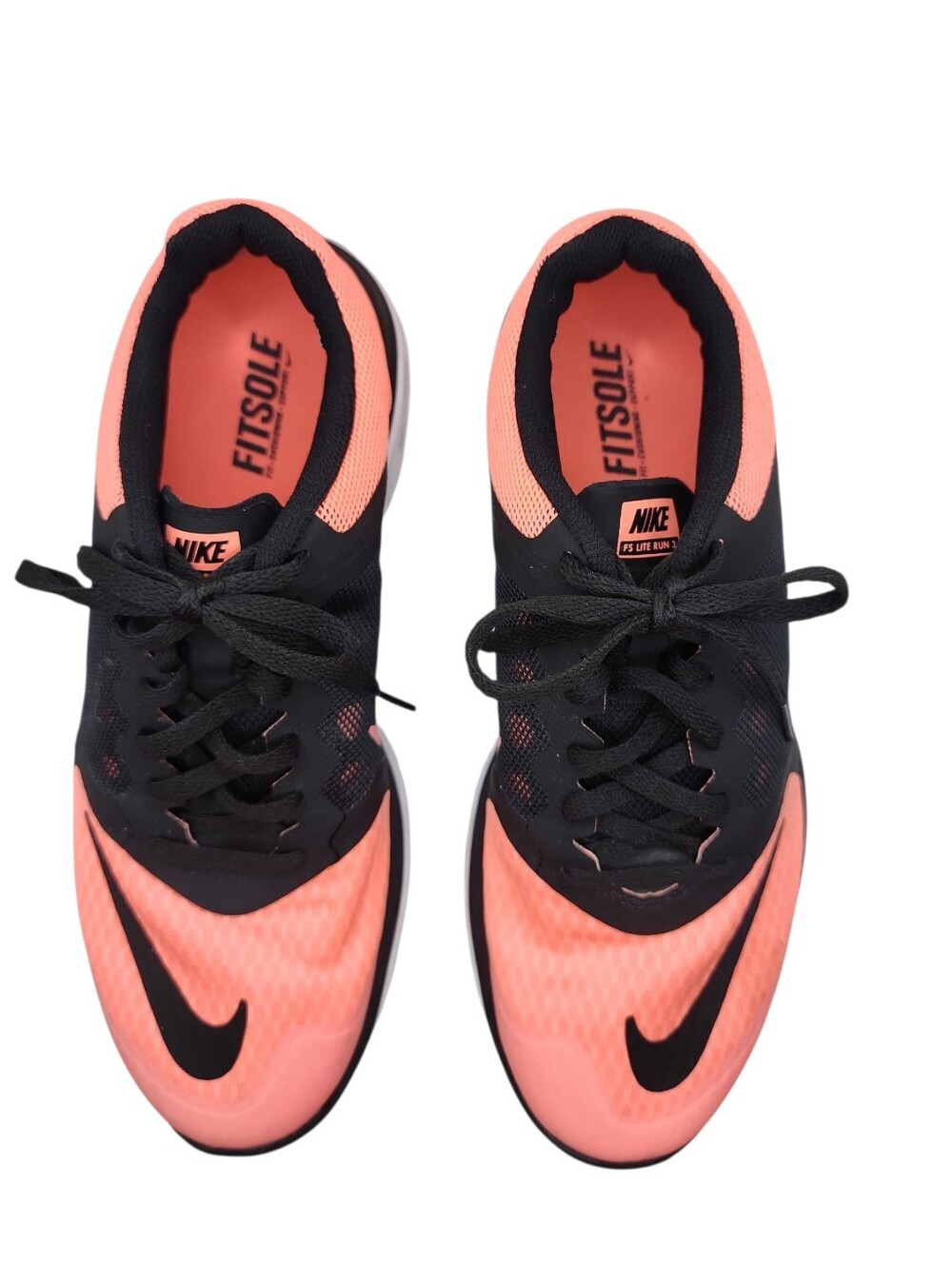 Nike Women's Fs Lite Run 3 Running Shoe Lava Glow Size 8